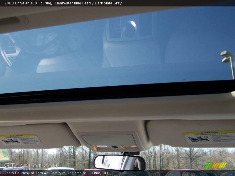Clearwater Blue Pearl / Dark Slate Gray 2008 Chrysler 300 Touring