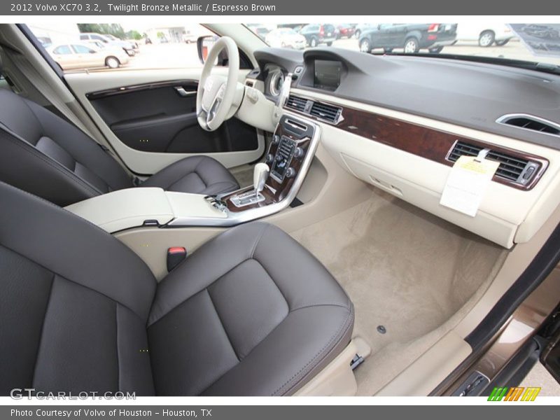  2012 XC70 3.2 Espresso Brown Interior