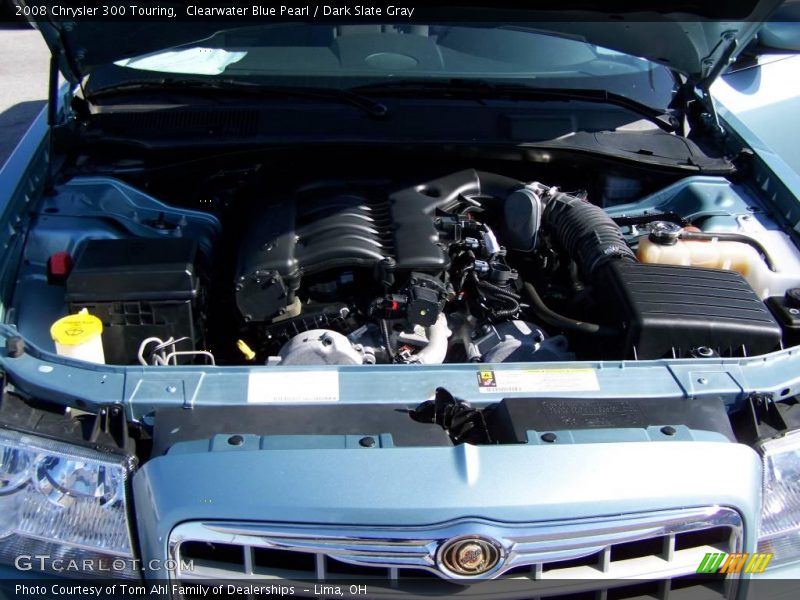 Clearwater Blue Pearl / Dark Slate Gray 2008 Chrysler 300 Touring