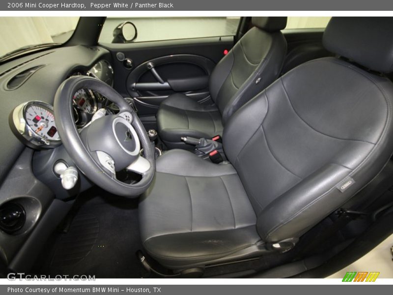 Pepper White / Panther Black 2006 Mini Cooper Hardtop