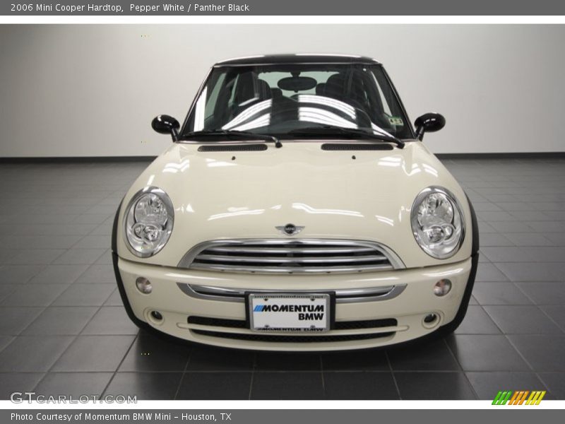 Pepper White / Panther Black 2006 Mini Cooper Hardtop