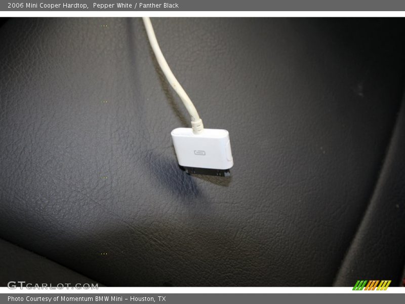 Pepper White / Panther Black 2006 Mini Cooper Hardtop
