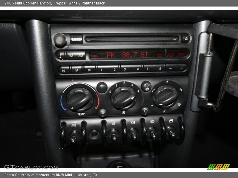 Pepper White / Panther Black 2006 Mini Cooper Hardtop