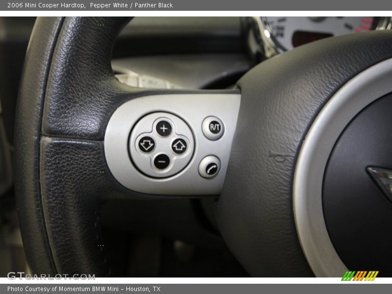 Pepper White / Panther Black 2006 Mini Cooper Hardtop