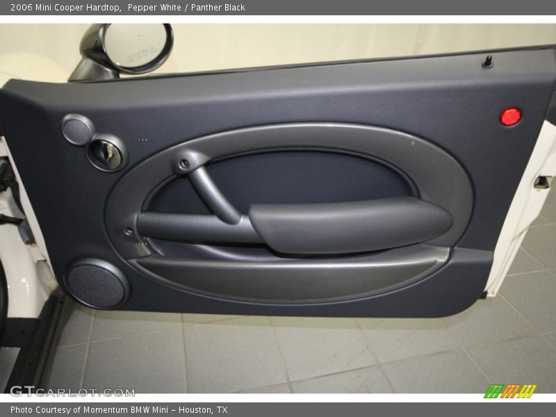 Pepper White / Panther Black 2006 Mini Cooper Hardtop