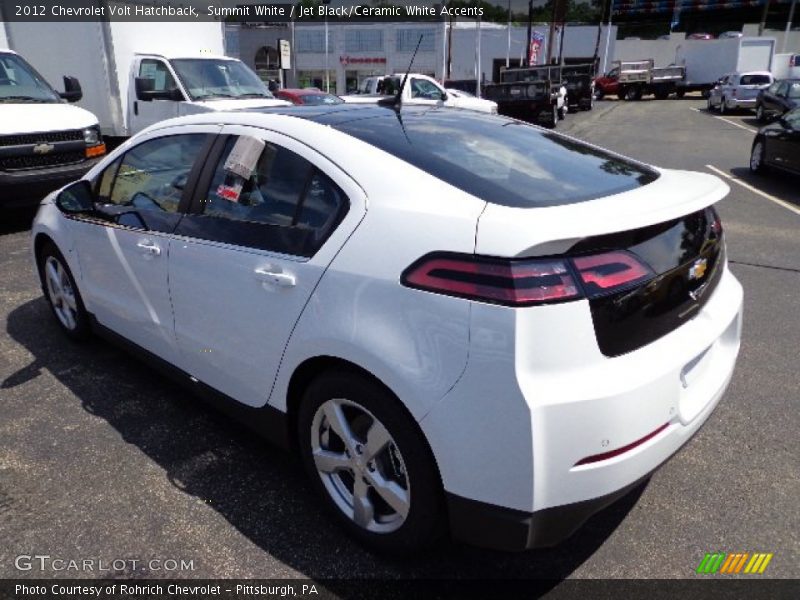  2012 Volt Hatchback Summit White