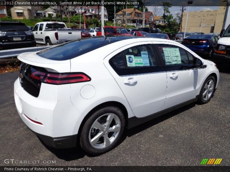  2012 Volt Hatchback Summit White