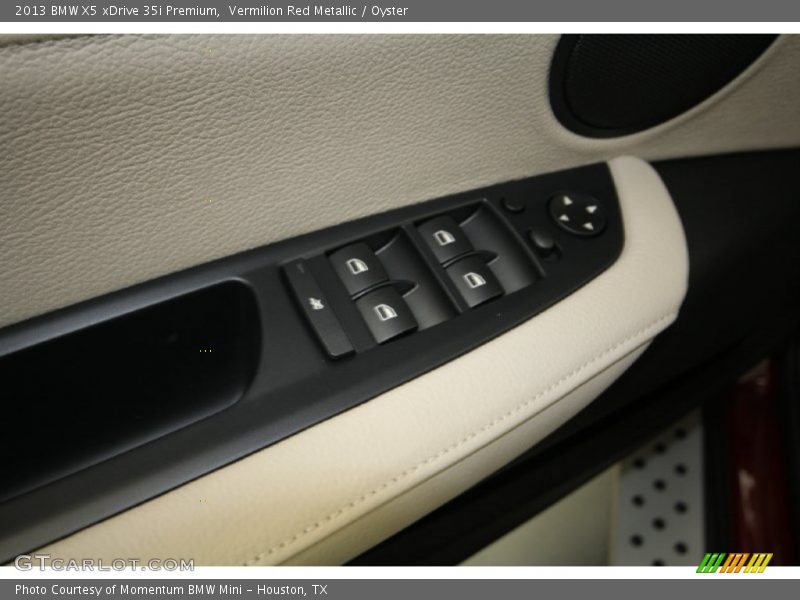 Vermilion Red Metallic / Oyster 2013 BMW X5 xDrive 35i Premium