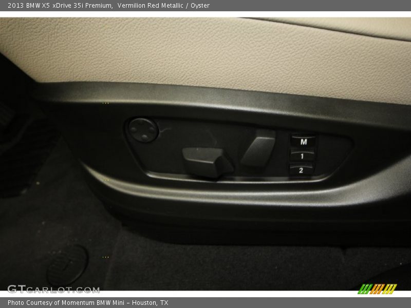 Vermilion Red Metallic / Oyster 2013 BMW X5 xDrive 35i Premium