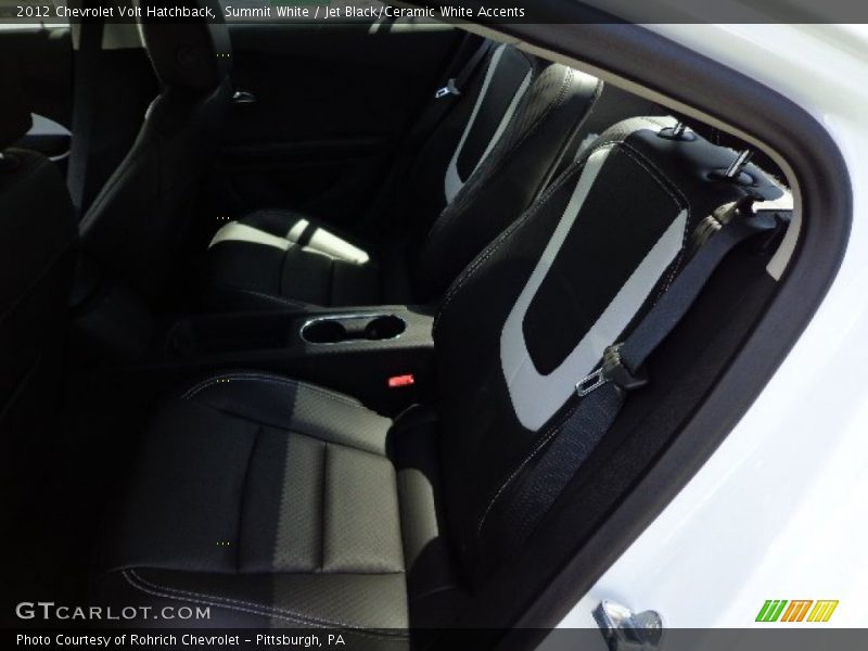 Rear Seat of 2012 Volt Hatchback