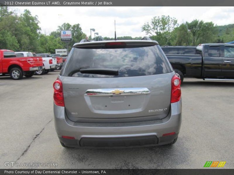 Graystone Metallic / Jet Black 2012 Chevrolet Equinox LT AWD