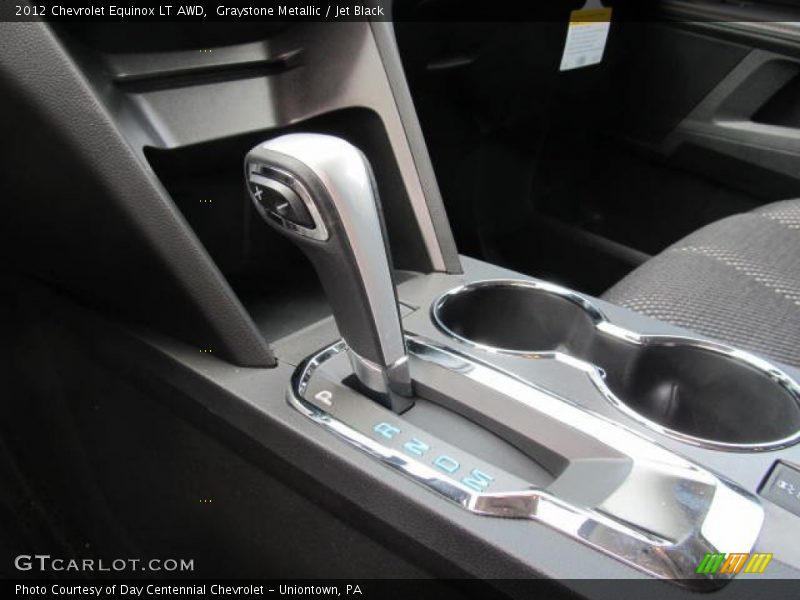 Graystone Metallic / Jet Black 2012 Chevrolet Equinox LT AWD