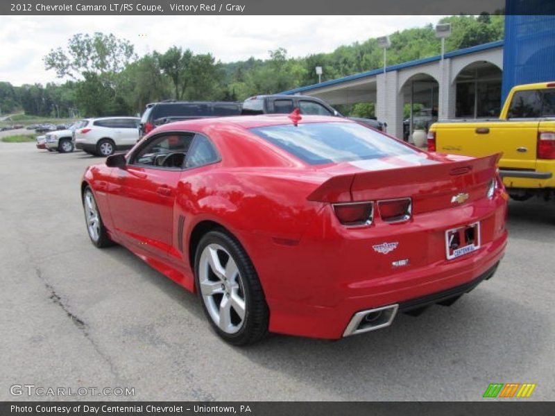 Victory Red / Gray 2012 Chevrolet Camaro LT/RS Coupe