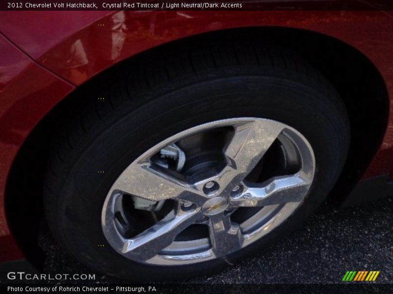 Crystal Red Tintcoat / Light Neutral/Dark Accents 2012 Chevrolet Volt Hatchback