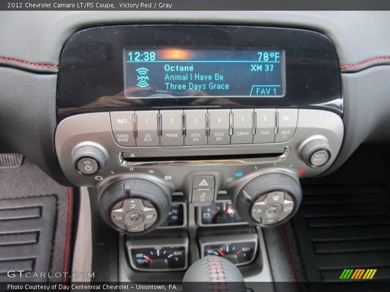 Audio System of 2012 Camaro LT/RS Coupe