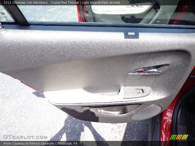 Crystal Red Tintcoat / Light Neutral/Dark Accents 2012 Chevrolet Volt Hatchback