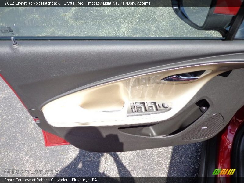 Crystal Red Tintcoat / Light Neutral/Dark Accents 2012 Chevrolet Volt Hatchback
