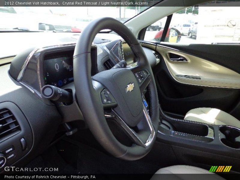 Crystal Red Tintcoat / Light Neutral/Dark Accents 2012 Chevrolet Volt Hatchback