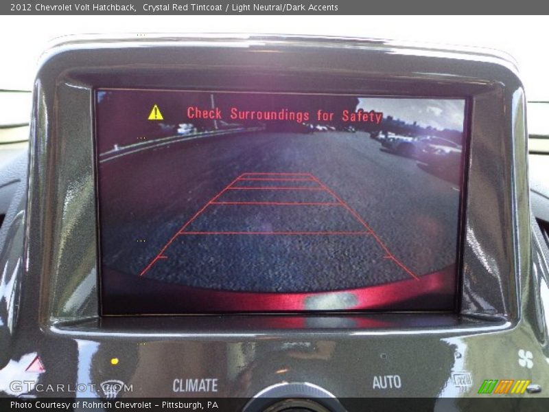 Crystal Red Tintcoat / Light Neutral/Dark Accents 2012 Chevrolet Volt Hatchback