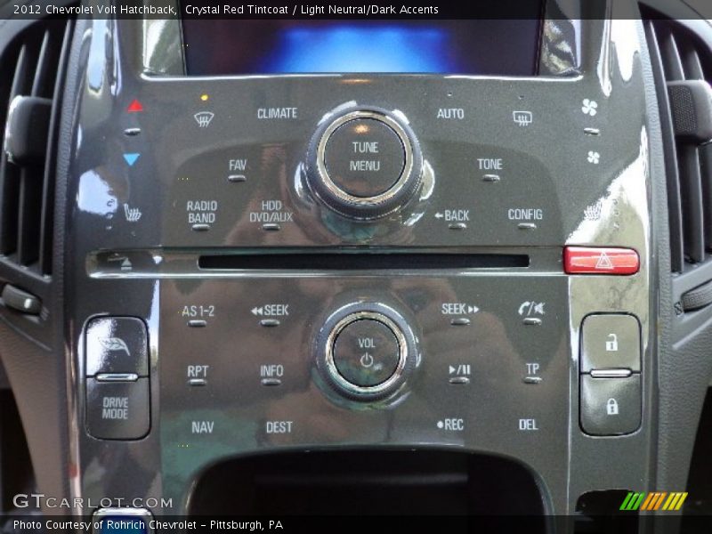 Crystal Red Tintcoat / Light Neutral/Dark Accents 2012 Chevrolet Volt Hatchback