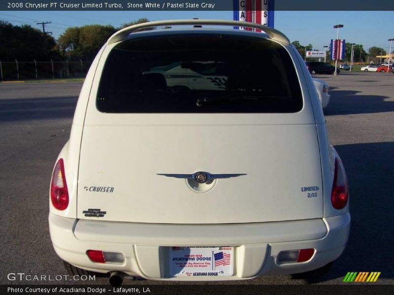 Stone White / Pastel Slate Gray 2008 Chrysler PT Cruiser Limited Turbo