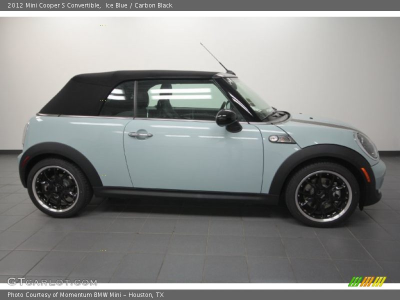  2012 Cooper S Convertible Ice Blue