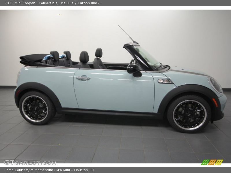  2012 Cooper S Convertible Ice Blue