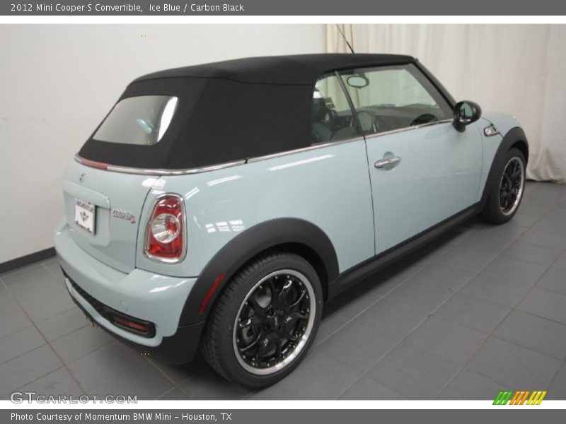 Ice Blue / Carbon Black 2012 Mini Cooper S Convertible