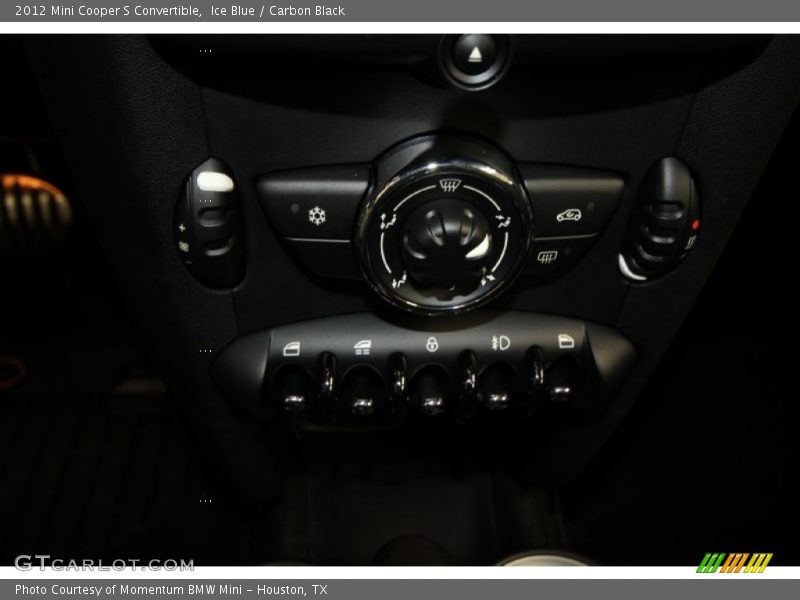 Ice Blue / Carbon Black 2012 Mini Cooper S Convertible