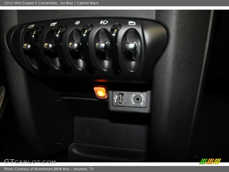 Ice Blue / Carbon Black 2012 Mini Cooper S Convertible