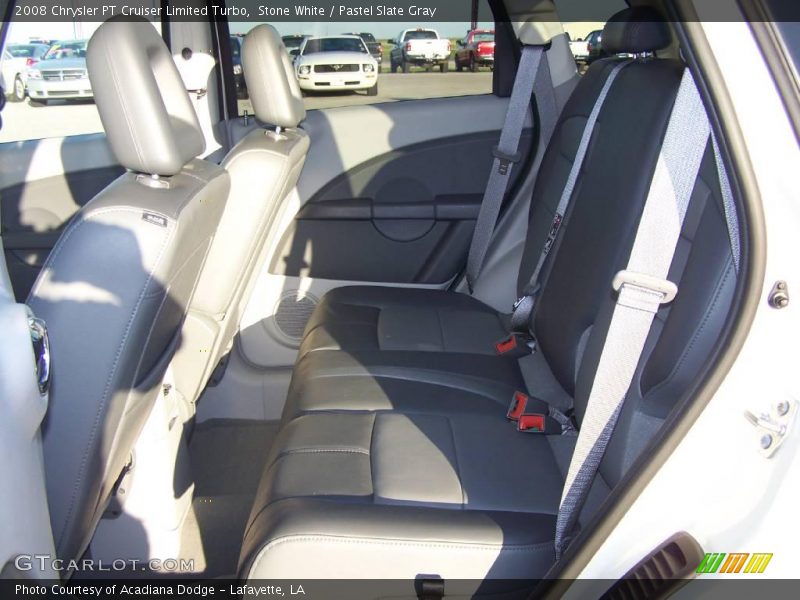 Stone White / Pastel Slate Gray 2008 Chrysler PT Cruiser Limited Turbo