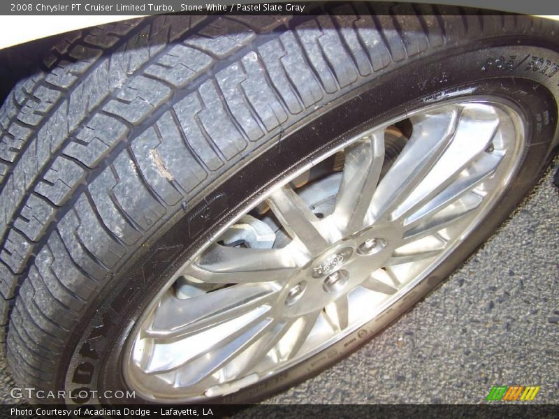 Stone White / Pastel Slate Gray 2008 Chrysler PT Cruiser Limited Turbo