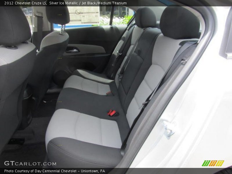 Silver Ice Metallic / Jet Black/Medium Titanium 2012 Chevrolet Cruze LS