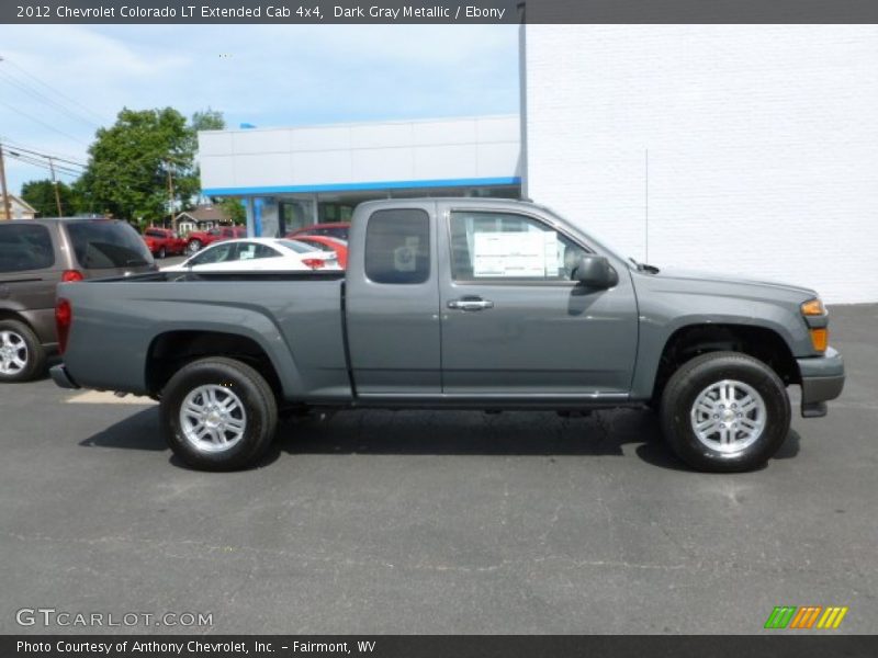  2012 Colorado LT Extended Cab 4x4 Dark Gray Metallic