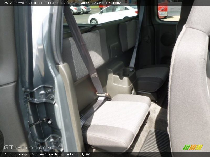 Dark Gray Metallic / Ebony 2012 Chevrolet Colorado LT Extended Cab 4x4