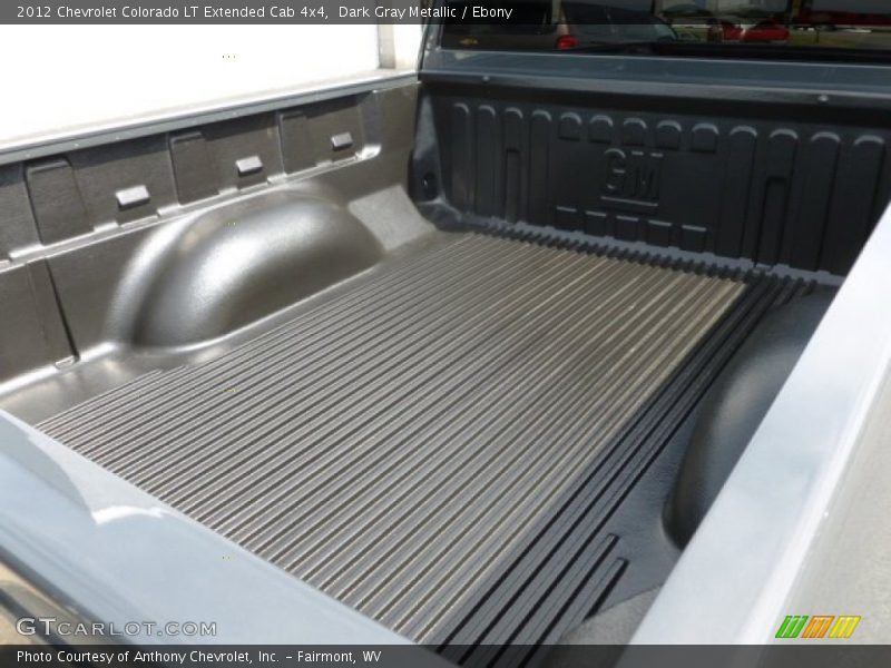 Dark Gray Metallic / Ebony 2012 Chevrolet Colorado LT Extended Cab 4x4