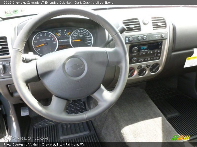 Dashboard of 2012 Colorado LT Extended Cab 4x4