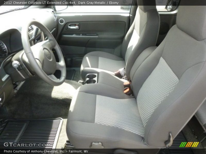 Front Seat of 2012 Colorado LT Extended Cab 4x4