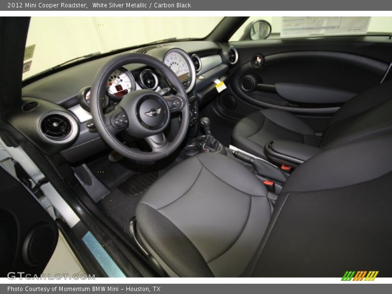  2012 Cooper Roadster Carbon Black Interior