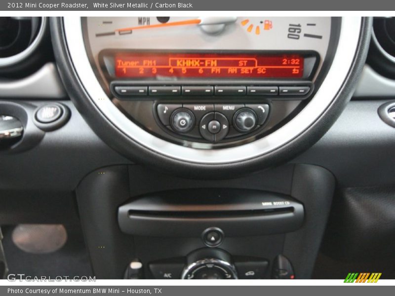 White Silver Metallic / Carbon Black 2012 Mini Cooper Roadster
