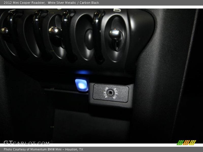 White Silver Metallic / Carbon Black 2012 Mini Cooper Roadster