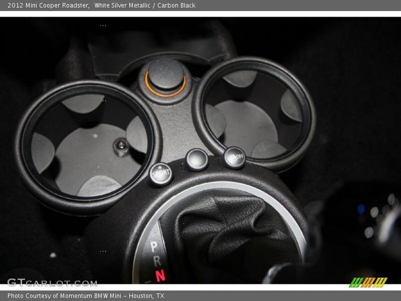 White Silver Metallic / Carbon Black 2012 Mini Cooper Roadster