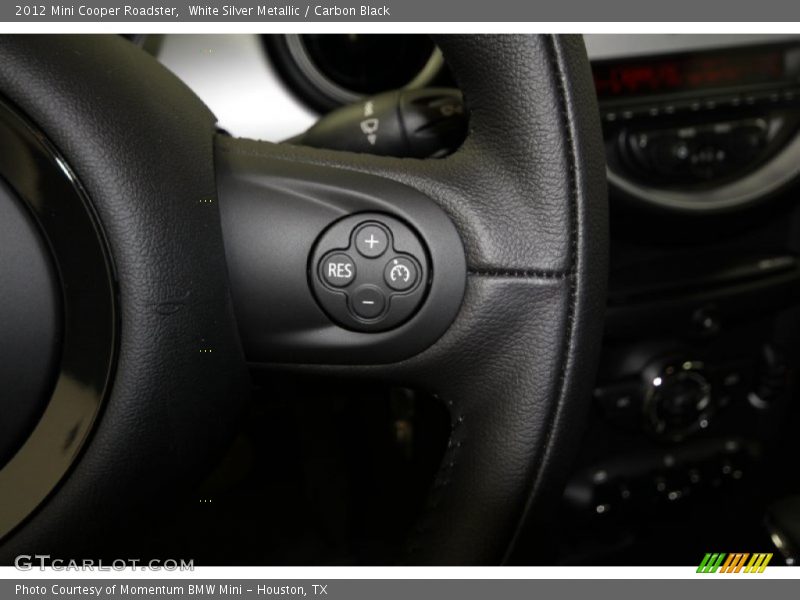 Controls of 2012 Cooper Roadster