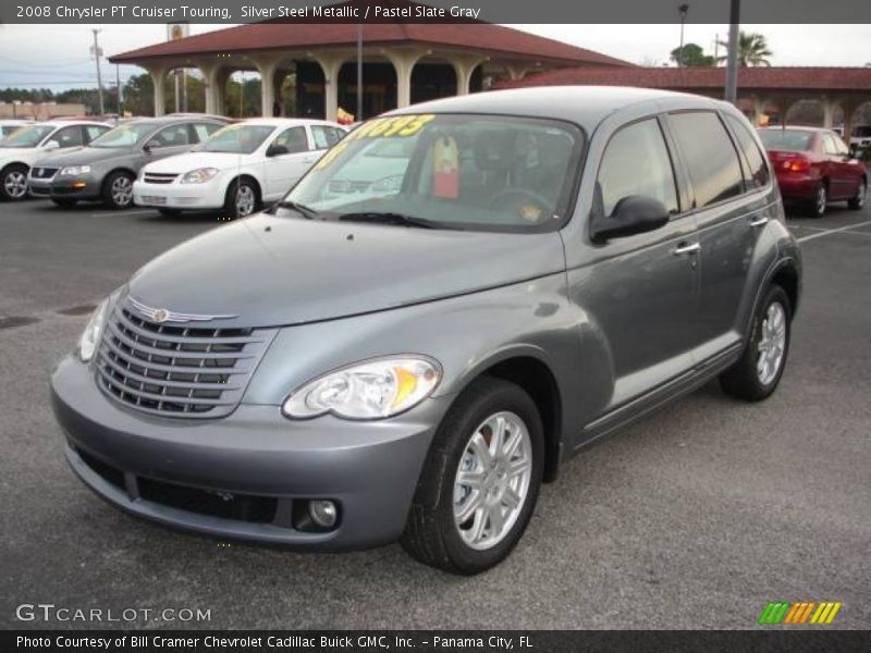 Silver Steel Metallic / Pastel Slate Gray 2008 Chrysler PT Cruiser Touring