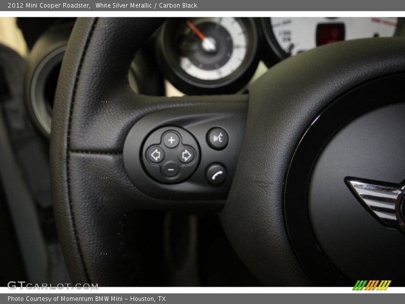Controls of 2012 Cooper Roadster