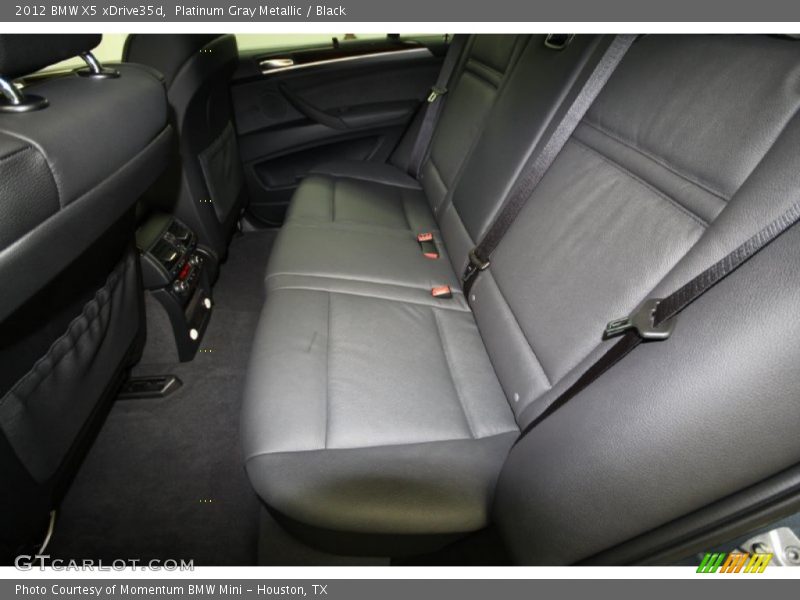Platinum Gray Metallic / Black 2012 BMW X5 xDrive35d