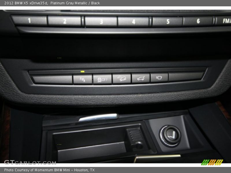 Platinum Gray Metallic / Black 2012 BMW X5 xDrive35d