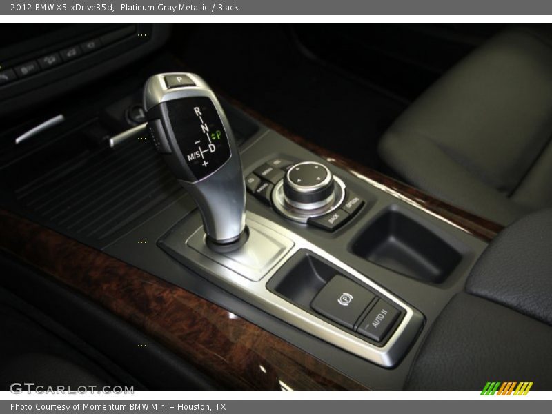 Platinum Gray Metallic / Black 2012 BMW X5 xDrive35d