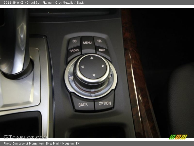Platinum Gray Metallic / Black 2012 BMW X5 xDrive35d