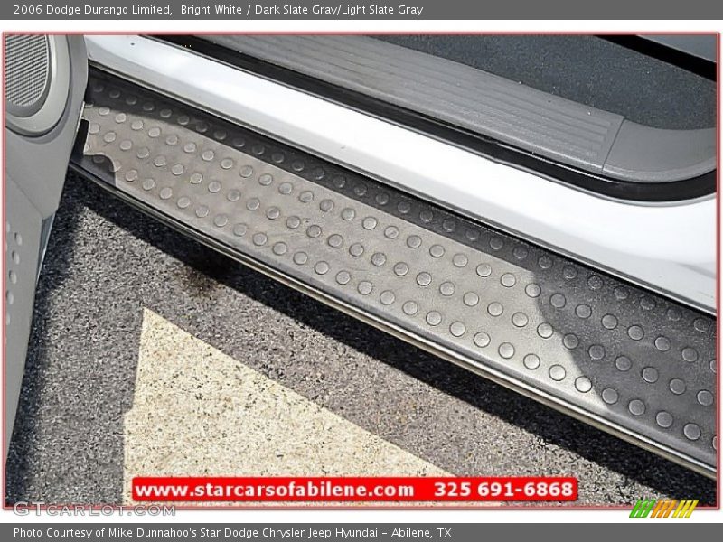 Bright White / Dark Slate Gray/Light Slate Gray 2006 Dodge Durango Limited